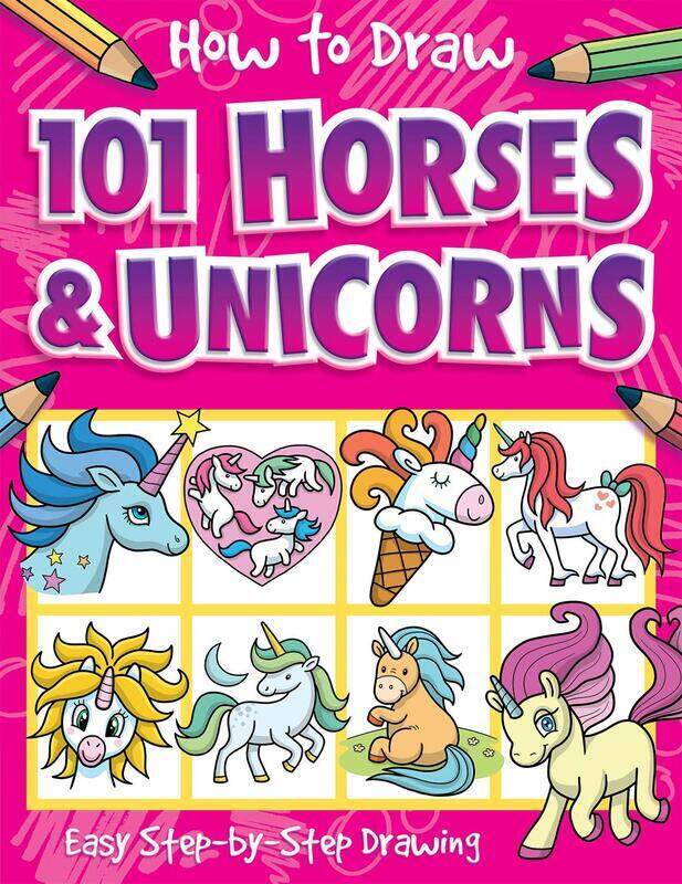 

How to Draw 101 Horses and Unicorns, Paperback Book, By: Nat Lambert