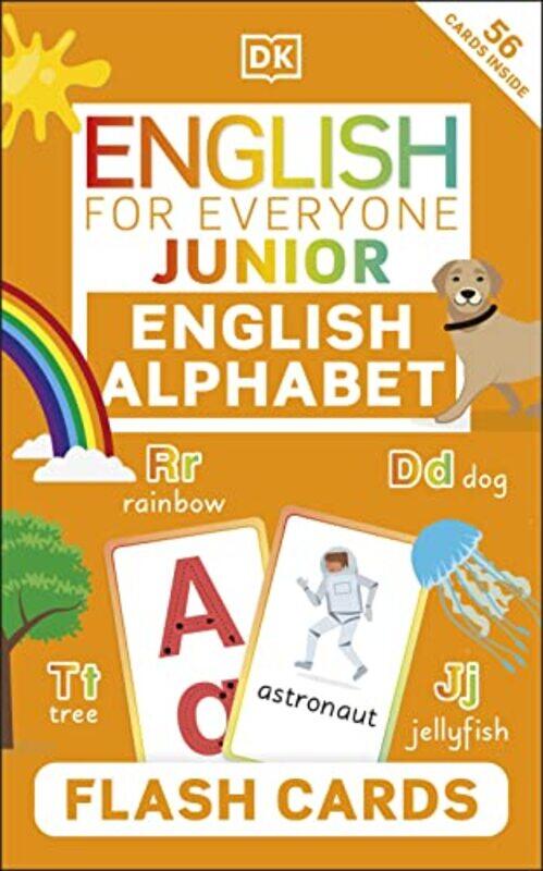 

English for Everyone Junior English Alphabet Flash Cards by DK - Paperback