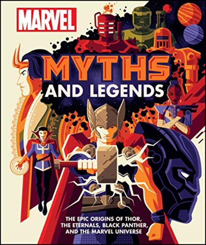 

Marvel Myths and Legends by James Hill-Hardcover