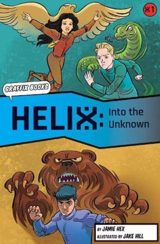 

Helix Into the Unknown Graphic Reluctant Reader by Jamie HexJake Hill-Paperback