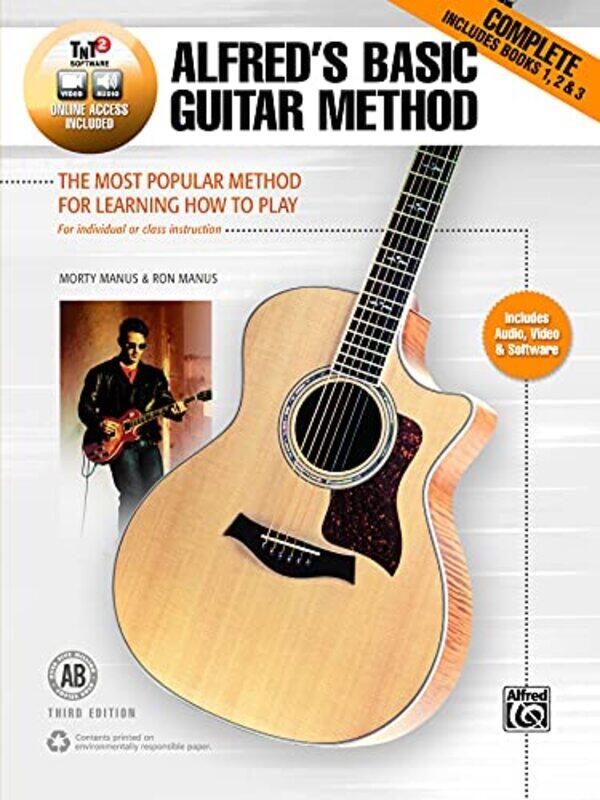 

Alfreds Basic Guitar Method 3Rd Edition by MORTY MANUS-Paperback