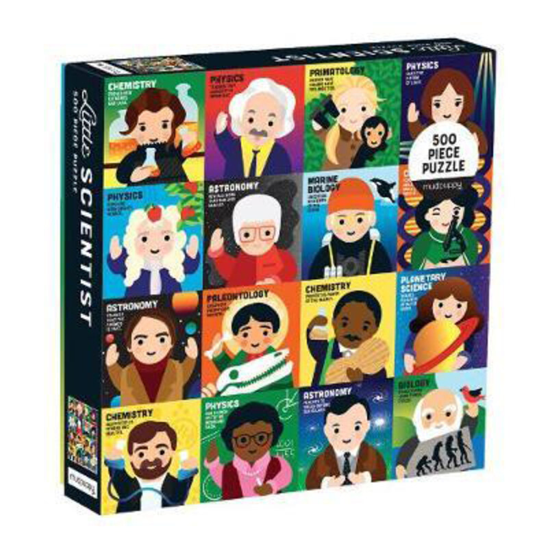

Little Scientist 500 Piece Family Puzzle, Hardcover Book, By: Lydia Ortiz