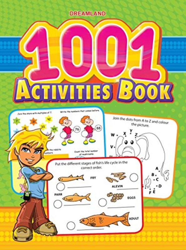 1001 Activity Book Paperback by Dreamland Publications