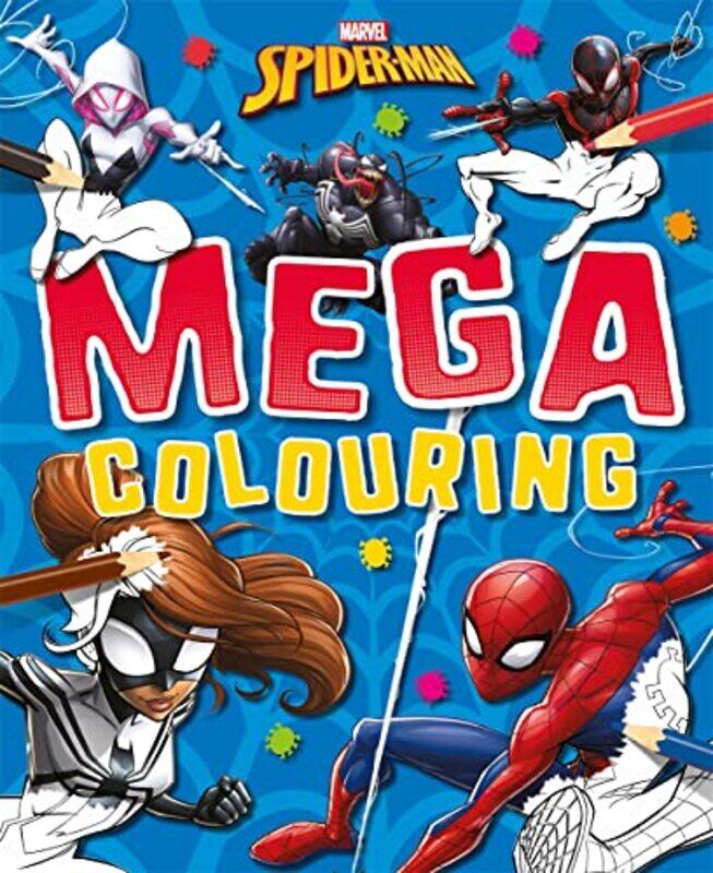 

Marvel SpiderMan Mega Colouring by Marvel Entertainment International Ltd-Paperback