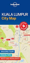 Lonely Planet Kuala Lumpur City Map,Paperback by Lonely Planet