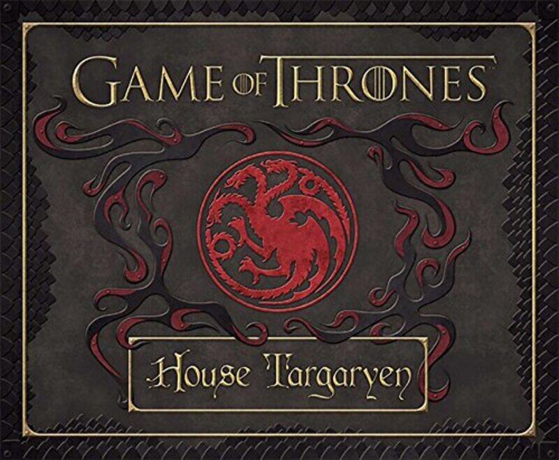 

Game of Thrones: House Targaryen Deluxe Stationery Set, Hardcover Book