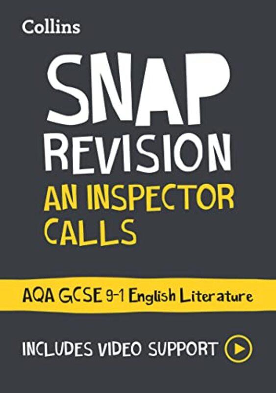 An Inspector Calls Aqa Gcse 91 English Literature Text Guide Ideal For The 2024 And 2025 Exams C By Collins Gcse - Paperback
