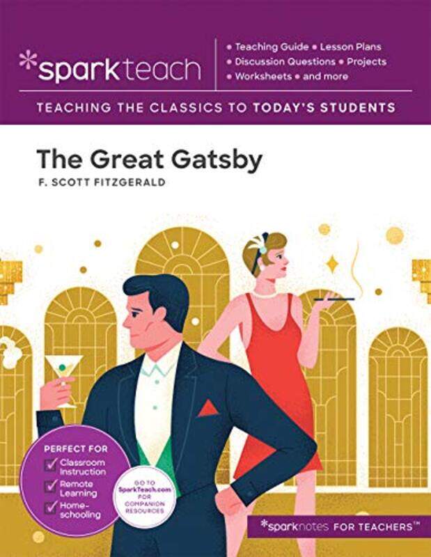 

The Great Gatsby by SparkNotes-Paperback