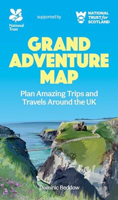 

Grand Adventure Map by National Trust Books-Paperback