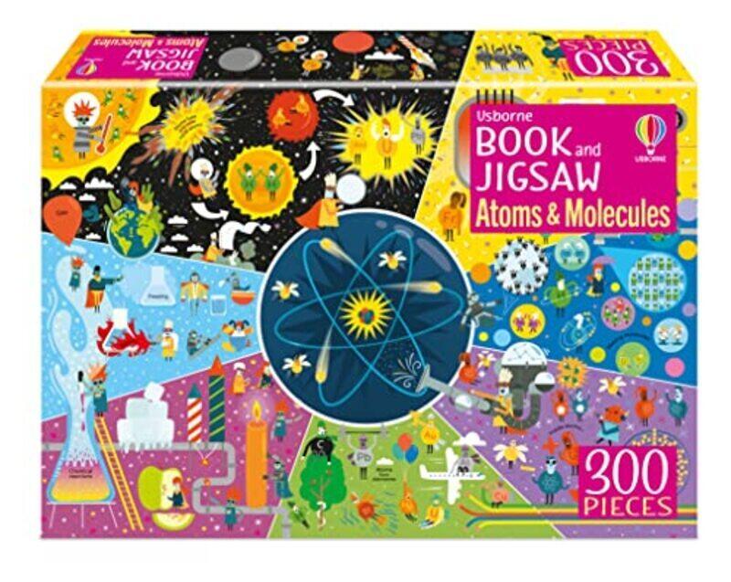 

Usborne Book And Jigsaw Atoms And Molecules by Dickins, Rosie - Nielsen, Shaw Paperback