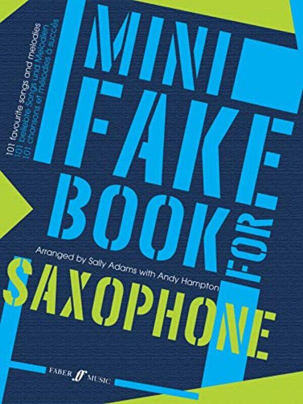 

Mini Fake Book For Saxophone -Paperback