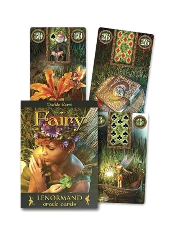 

Fairy Lenormand Oracle, Flash Cards, By: Marcus Katz