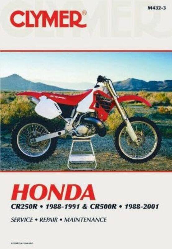 

Honda CR250R 19881991 & CR500R 19882001 Motorcycle Service Repair Manual by Anita GaneriMike Phillips-Paperback