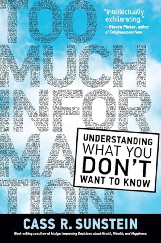 

Too Much Information by Cass R Sunstein-Paperback