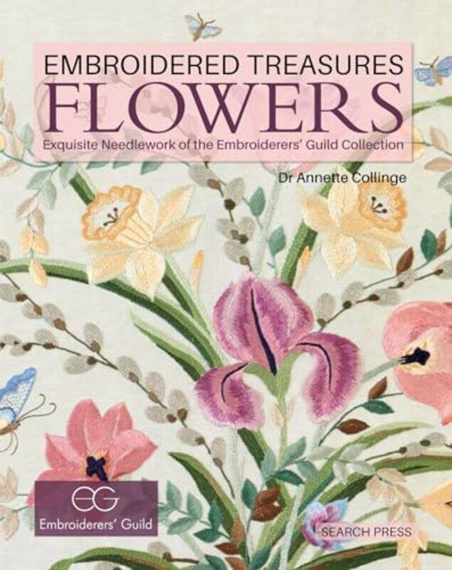 

Embroidered Treasures Flowers by Benjamin Aldes WurgaftMerry White-Hardcover