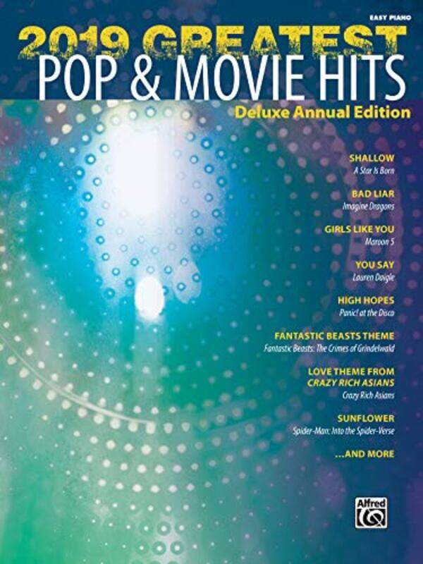 

2019 Greatest Pop And Movie Hits Dlx By Piano - Paperback