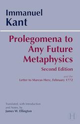 Prolegomena To Any Future Metaphysics by Immanuel KantJames W Ellington-Paperback