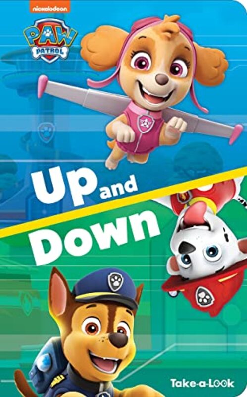 

Paw Patrol Up and Down Take A Look Book OP by PI Kids-Hardcover