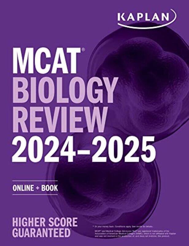 

Mcat Biology Review 20242025 By Kaplan Test Prep - Paperback