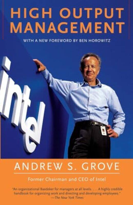 

High Output Management By Grove Andrew - Paperback