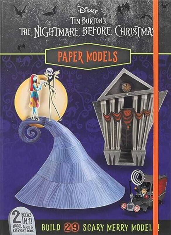 

Nightmare Before Christmas Paper Models By Kaplan Arie - Paperback