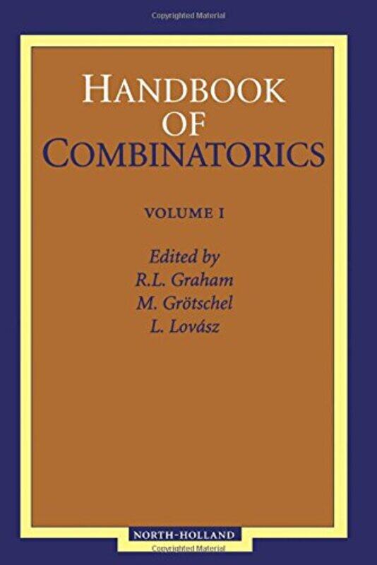 

Handbook of Combinatorics Volume 1 by Zoltan DornyeiStephen Ryan-Hardcover