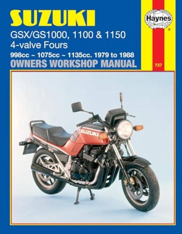 

Suzuki GSGSX1000 1100 & 1150 4valve Fours 79 88 Haynes Repair Manual by Regina Elsner-Paperback