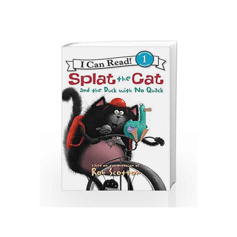 

Splat the Cat and the Duck with No Quack (I Can Read Book 1), Paperback Book, By: Rob Scotton