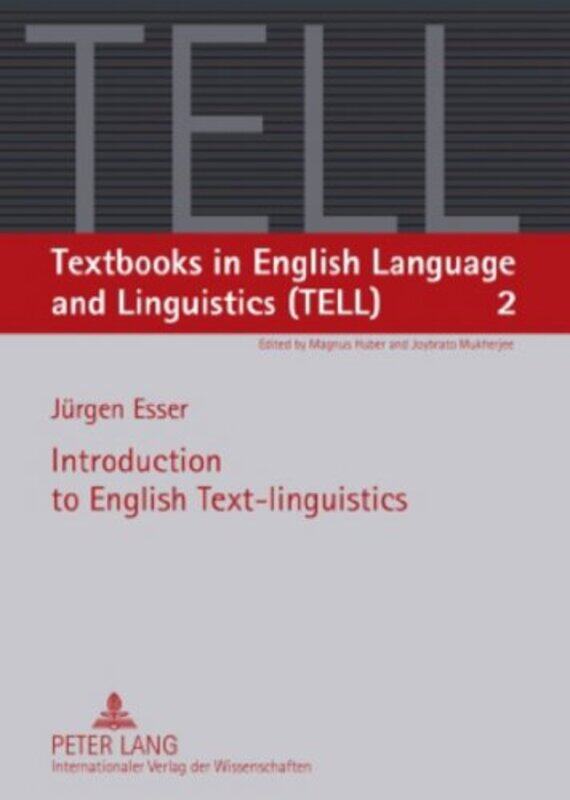 

Introduction to English Textlinguistics by Tee MorrisChuck Tomasi-Paperback