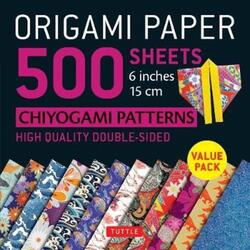 Origami Paper 500 sheets Chiyogami Designs 6 inch 15cm: High-Quality Origami Sheets Printed with 12.paperback,By :Publishing, Tuttle