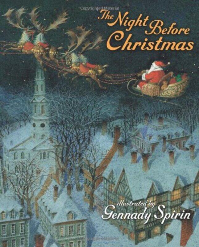 

The Night Before Christmas by Clement Clarke MooreGennady Spirin-Hardcover