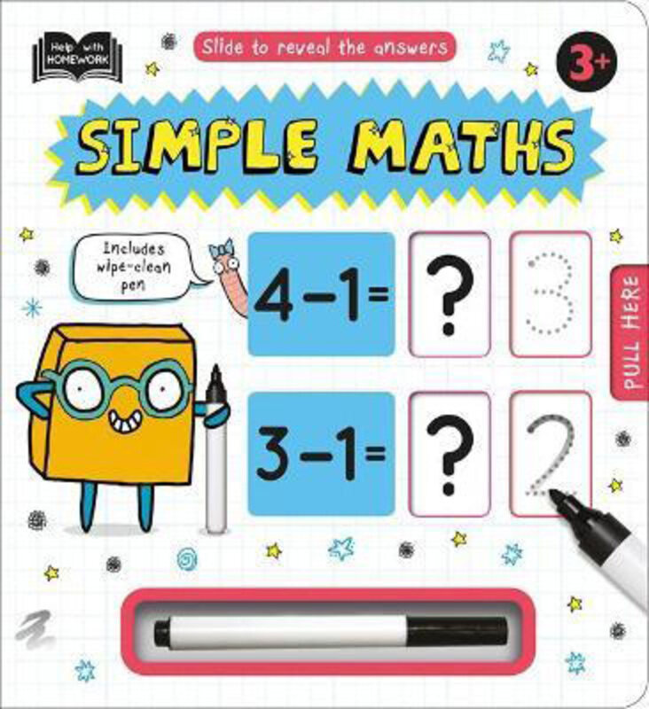 

3+ Simple Maths, Novelty Book, By: Igloo Books