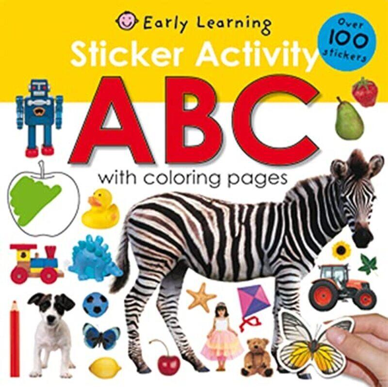 

Sticker Activity Abc: Over 100 Stickers With Coloring Pages By Priddy, Roger Paperback