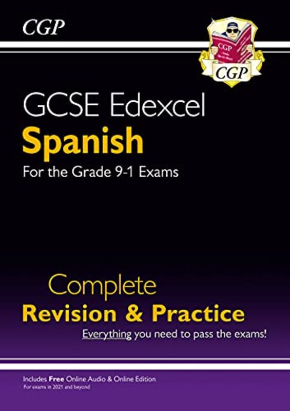 GCSE Spanish Edexcel Complete Revision & Practice + Online Edition & Audio , Paperback by CGP Books
