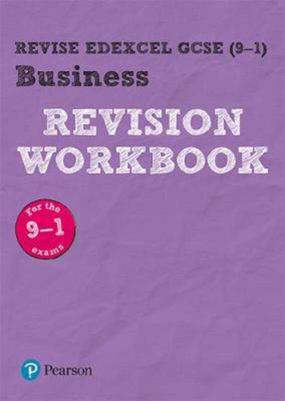 

Pearson REVISE Edexcel GCSE (9-1) Business Revision Workbook: for home learning, 2021 assessments and 2022 exams, Paperback Book, By: Andrew Redfern