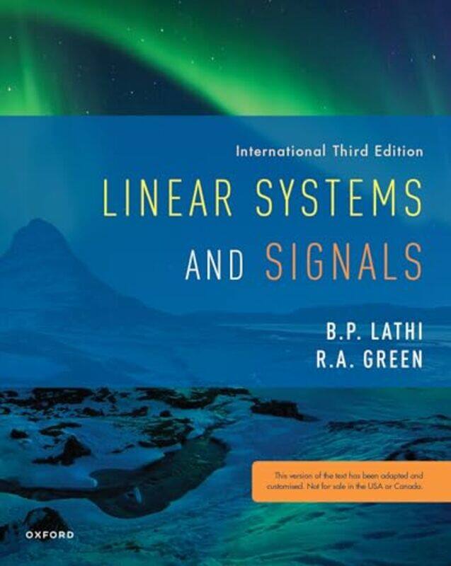 

Linear Systems and Signals by BP LathiRoger Green-Paperback