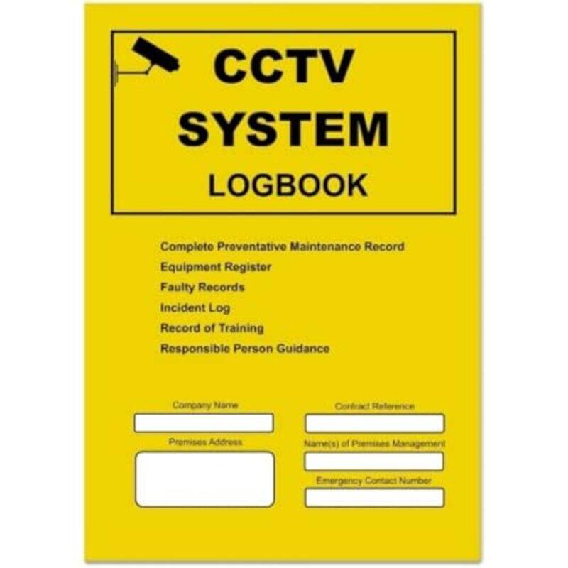 

CCTV Logbook by Docs-Store-Paperback
