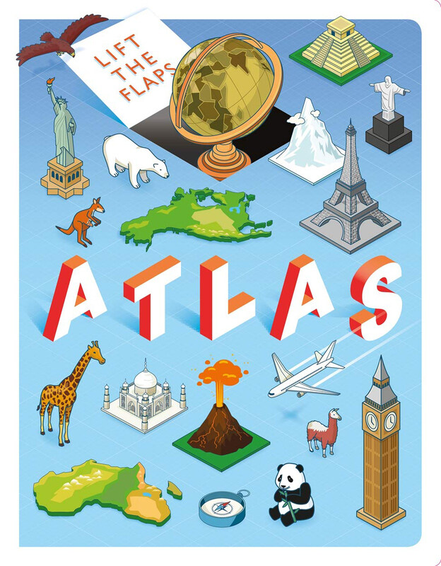 

Lift The Flaps: Atlas, Hardcover Book, By: Igloo Books