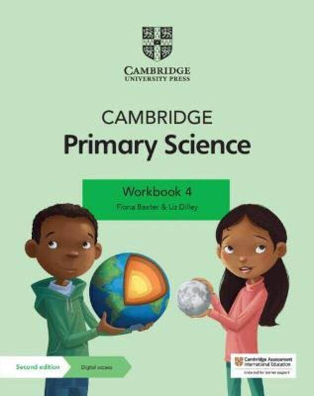 

Cambridge Primary Science Workbook 4 with Digital Access (1 Year),Paperback, By:Baxter, Fiona - Dilley, Liz