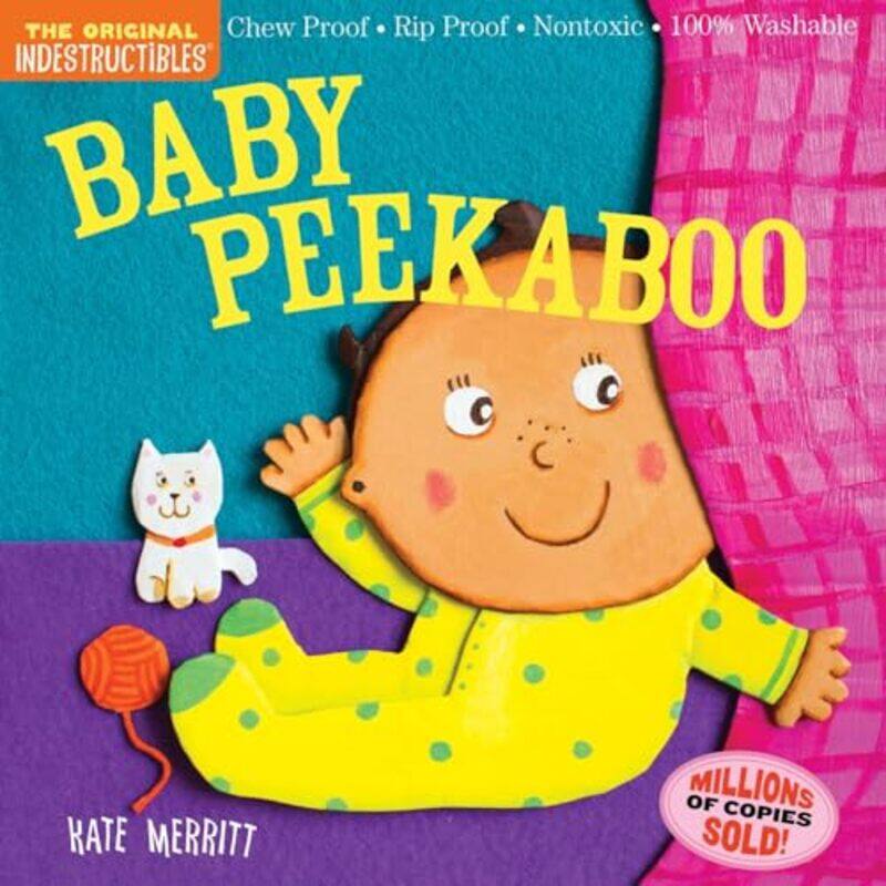 

Indestructibles Baby Peekaboo by Amy PixtonKate Merritt-Paperback