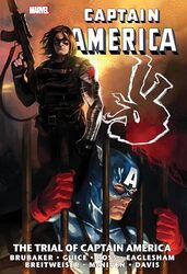 Captain America The Trial Of Captain America Omnibus New Printing by Ed Brubaker - Hardcover