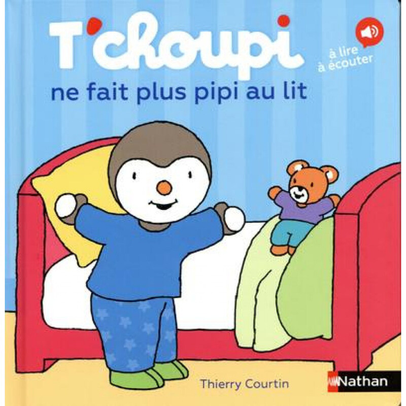 

T'choupi Ne Fait Plus Pipi Au Lit, Hardcover Book, By: Thierry Courtin