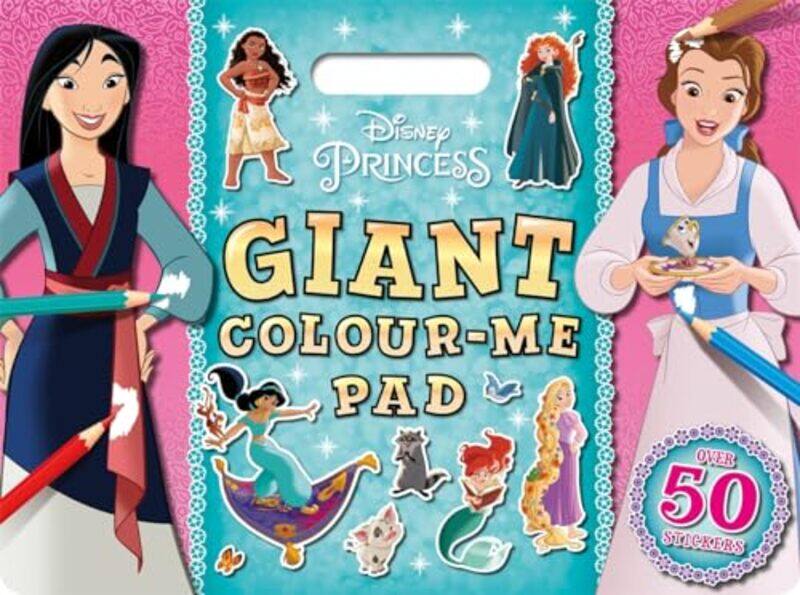 

Disney Princess Giant Colour Me Pad by Walt Disney-Paperback