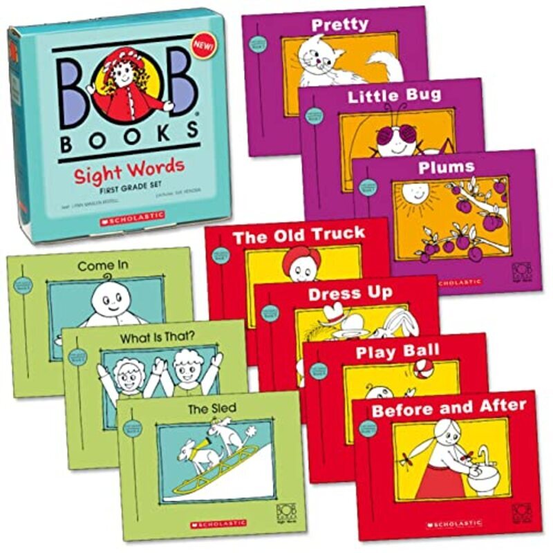 

Bob Books: Sight Words: First Grade,Paperback by Kertell, Lynn Maslen - Hendra, Sue