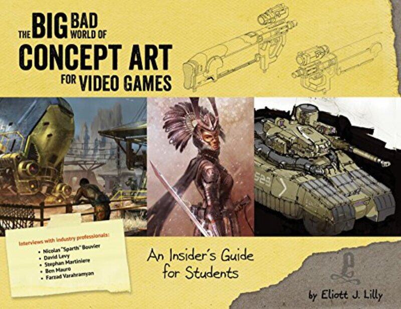 

The Big Bad World of Concept Art for Video Games by Collins GCSE-Paperback