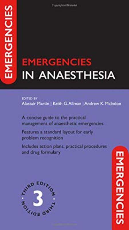 

Emergencies in Anaesthesia by Paula AdairJane SheldonJamie Rees-Paperback