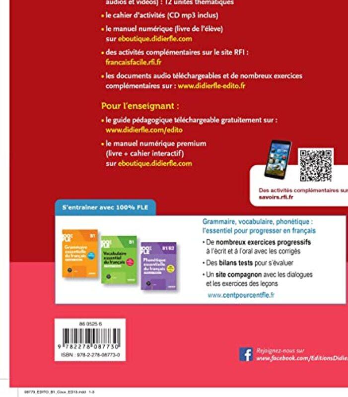

EDITO NIVB1 ED 2018 LIVRE + DVD by DUFOUR/MAINGUET - Paperback