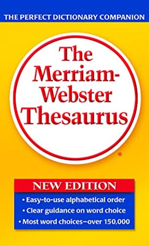 

The Merriam-Webster Thesaurus,Paperback,By:Merriam-Webster Inc