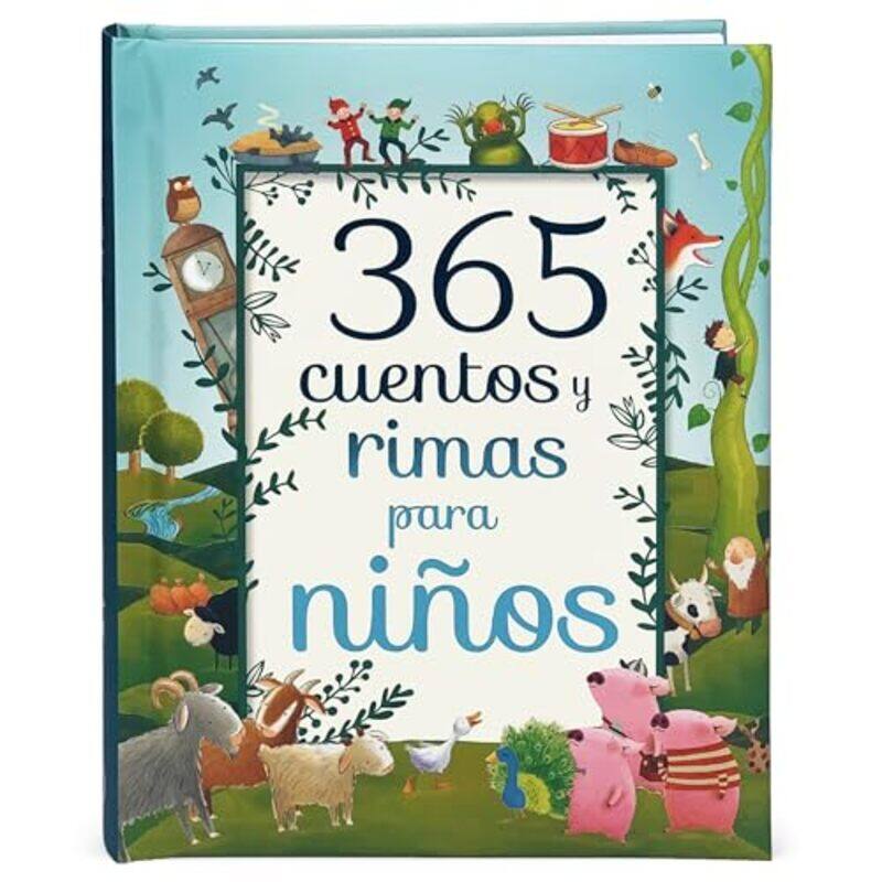 

365 Cuentos Y Rimas Para Ninos By Parragon - Hardcover
