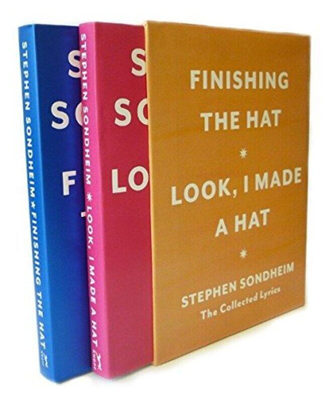 

Hat Box: The Collected Lyrics of Stephen Sondheim: A Box Set , Hardcover by Sondheim, Stephen